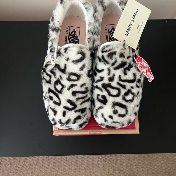 VANS-SANDY LIANG FUR PLATFORM SLIP ONS *NWT* - Picture 8 of 11